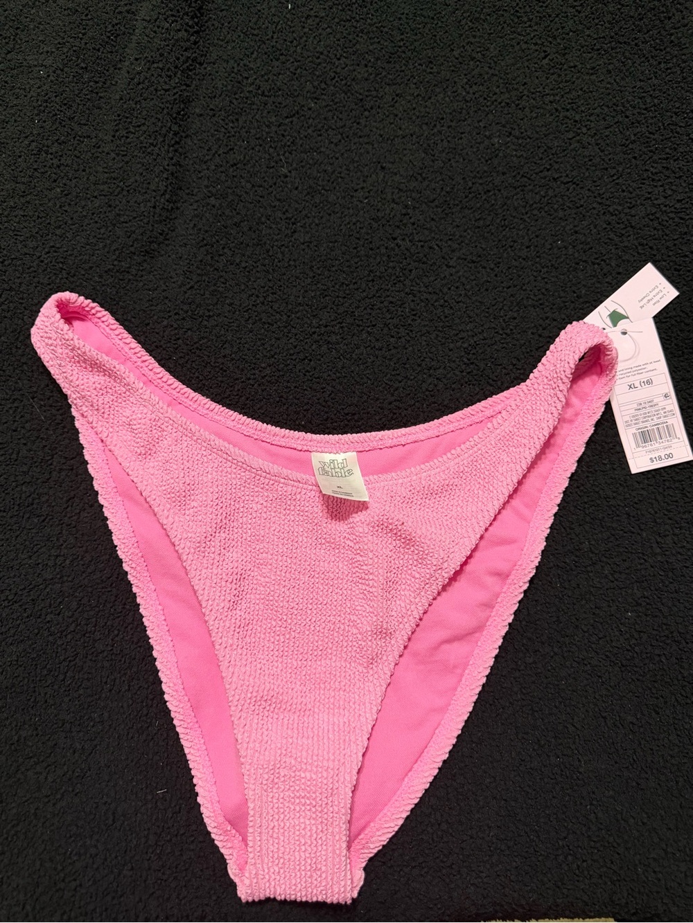 Wild fable textured bikini bottom